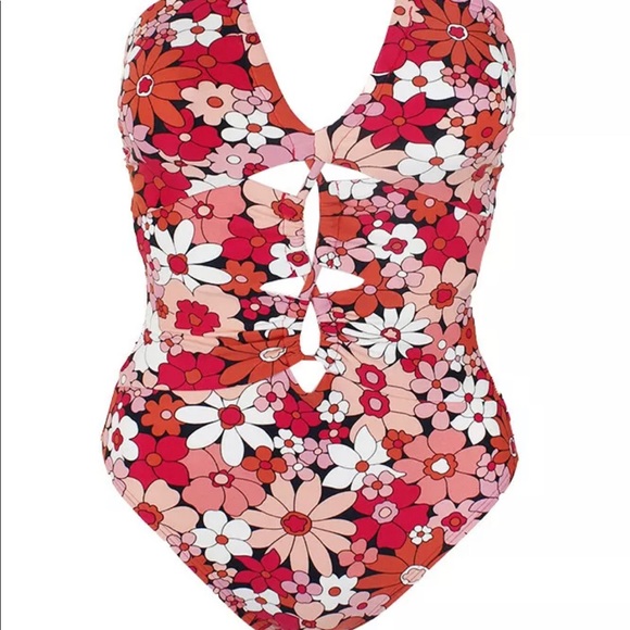 Michael Kors Women’s Floral Swimsuit - Picture 3 of 8
